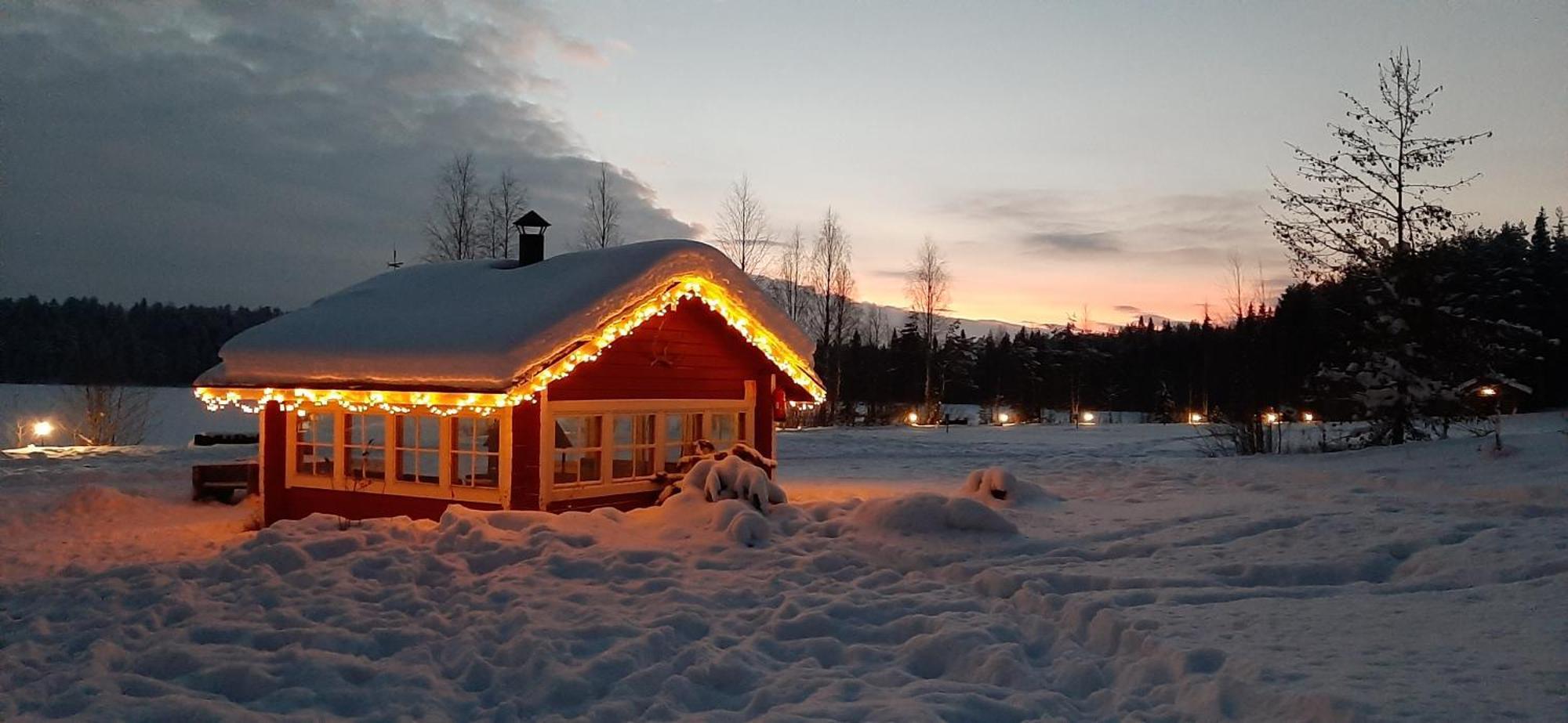 Korvala Log Cabins المظهر الخارجي الصورة