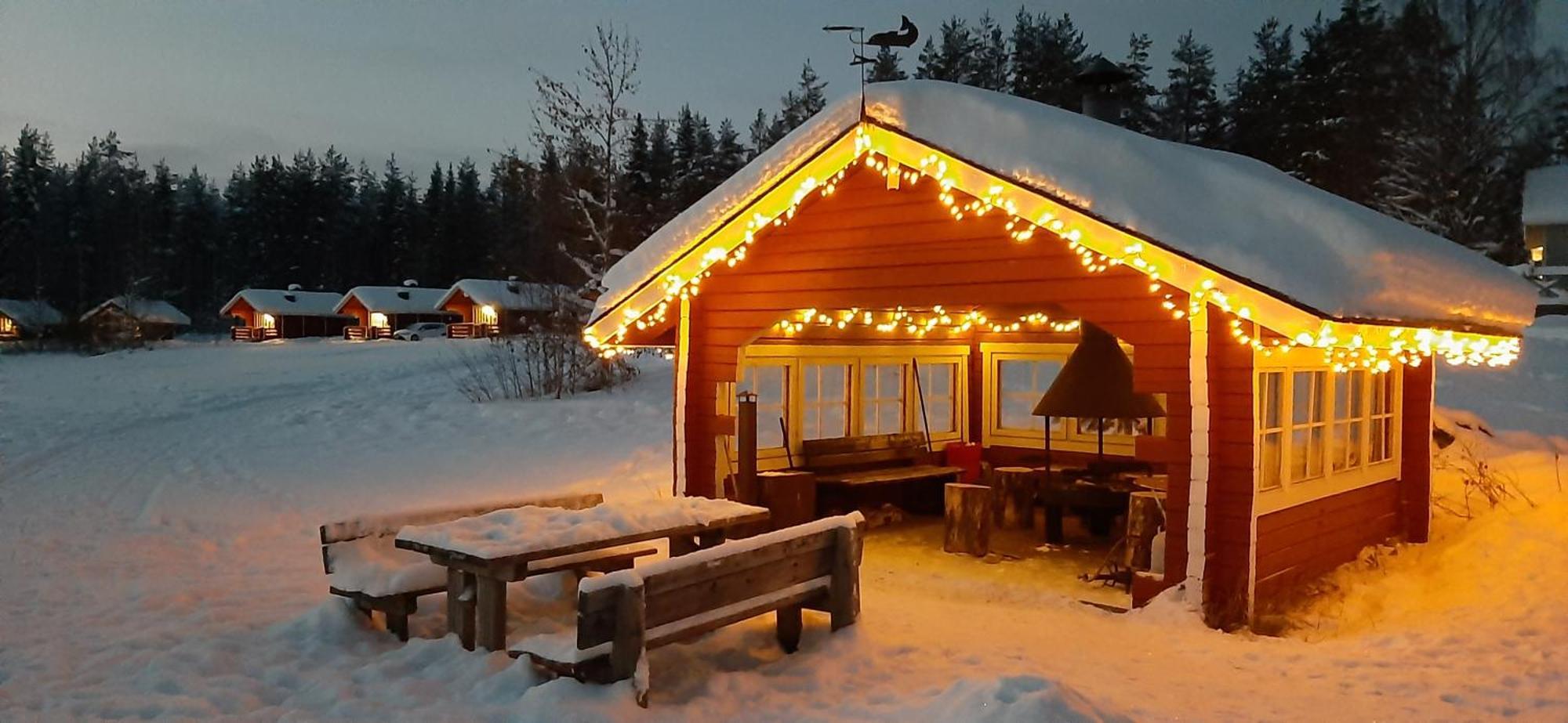 Korvala Log Cabins المظهر الخارجي الصورة