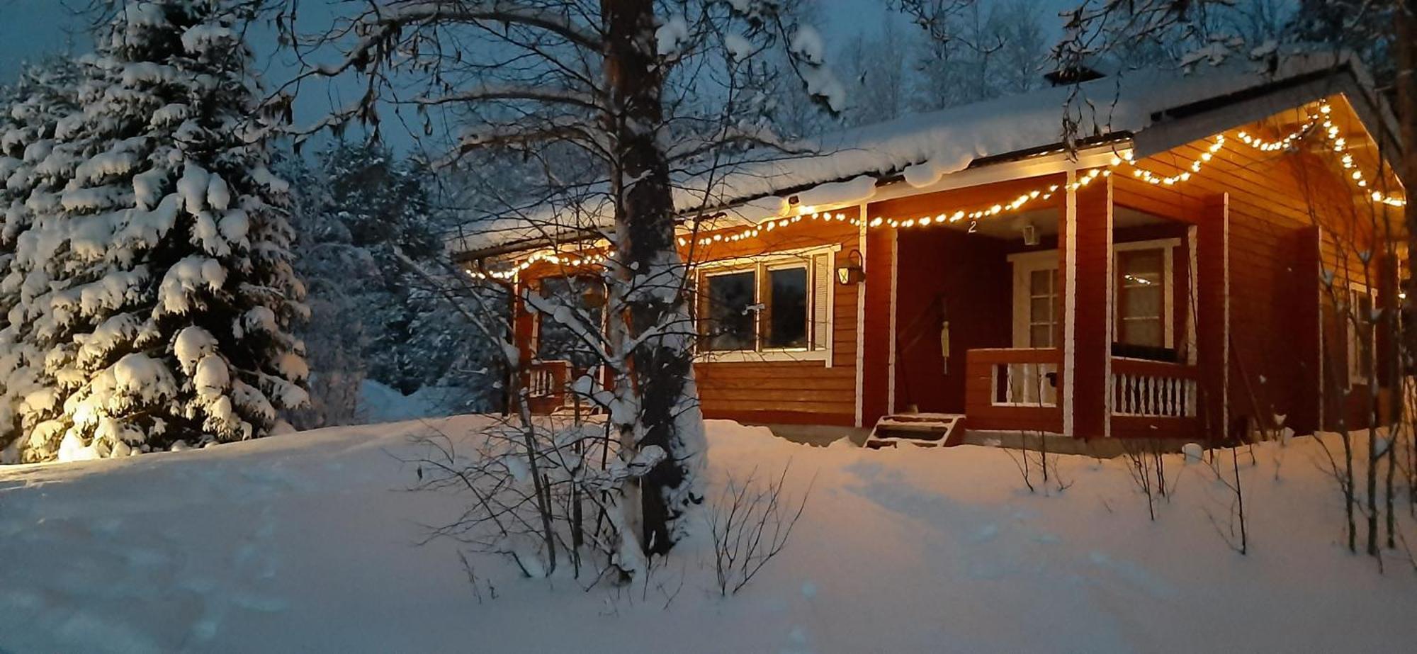 Korvala Log Cabins المظهر الخارجي الصورة